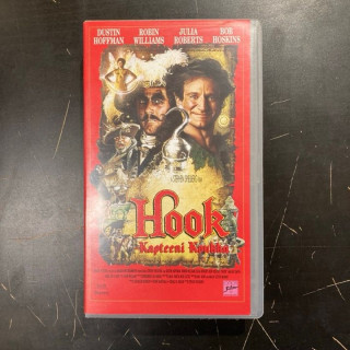 Hook - Kapteeni Koukku VHS (VG+/M-) -seikkailu-